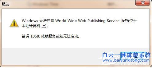 Win7系統(tǒng)iis無法啟動怎么解決？步驟