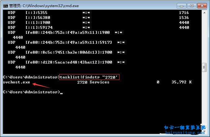 win7系統(tǒng)怎么查看端口被什么程序占用步驟