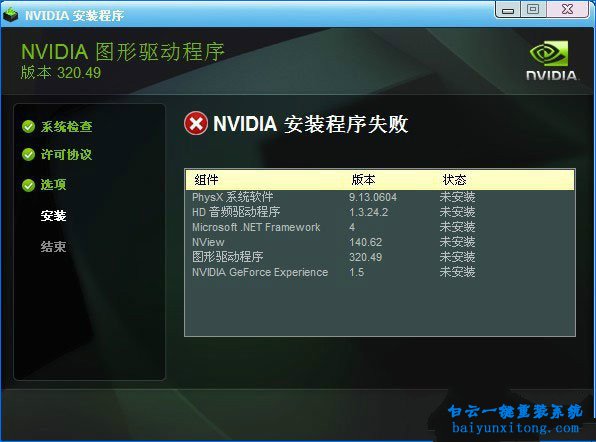 windows系統(tǒng)重裝之后顯卡驅(qū)動無法安裝的解決方法步驟