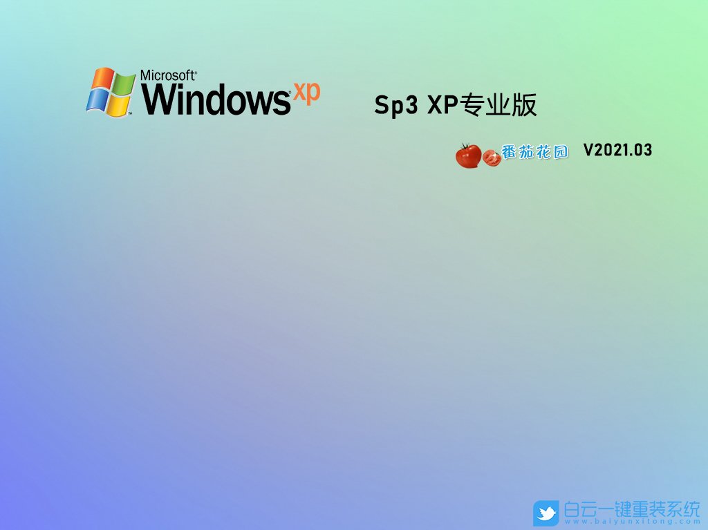 番茄花園 Ghost XP SP3 極速專業(yè)版 V2021.03 界面1